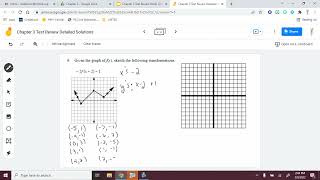 #6 PreCalc Chp 3 Test Study Guide