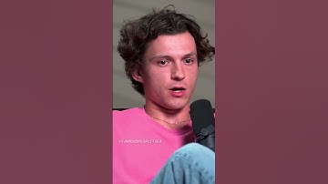 TOM HOLLAND ABOUT HIS ALCOHOL ADDICTION.... #shorts #tomholland #podcast