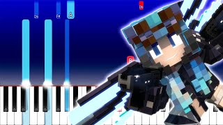 Rainimator (THR3) - Wings of Salvation (A Minecraft Song) (Piano Tutorial)