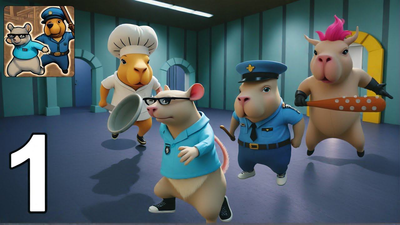 Obby Escape, Prison Rat Dance - Gameplay Walkthrough Part 1 - New Game (Android, iOS)