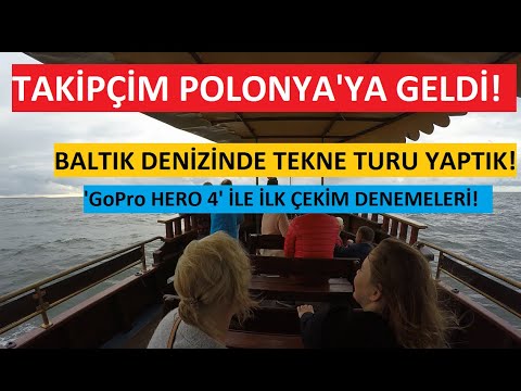 Takipçim Polonya'ya Geldi! Baltık Denizinde Tekne Turu Yaptık!