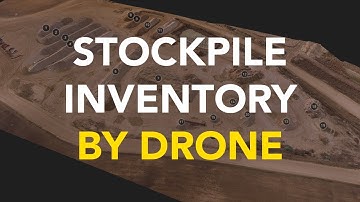 Stockpile Inventory as Measured by Drone