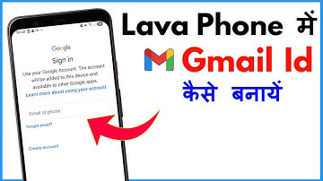 Lava Phone Me Gmail Account Kaise Banaye | How To Create Gmail Account In Lava Phone