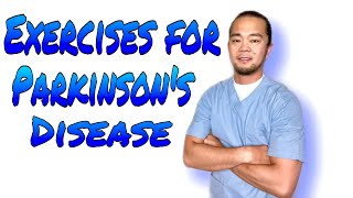 EXERCISES FOR PARKINSON'S DISEASE | Occupational therapy | home exercises