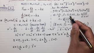 MM78: variable mass oscillator