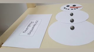 Xmas Crafts Emergency Snowman Kit