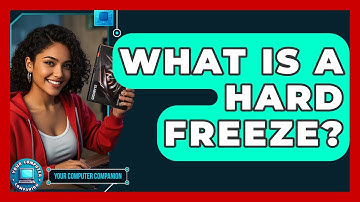 What Is A Hard Freeze? - Your Computer Companion
