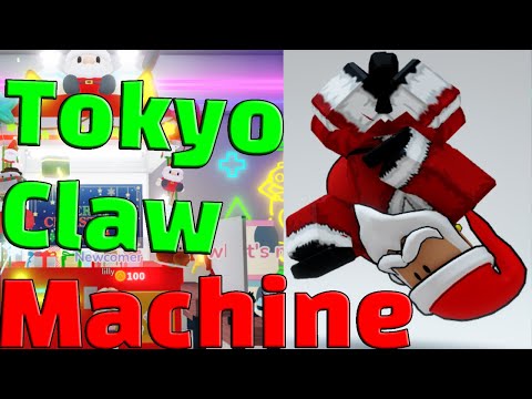 Playing Tokyo Claw Machine Roblox (Christmas Update)