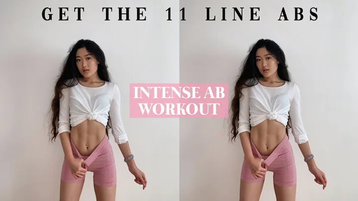 INTENSE 10MIN AB WORKOUT | GET THE 11 LINE ABS, FE...