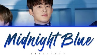 B.I (비아이) - '깊은 밤의 위로 MIDNIGHT BLUE' (Color Coded Lyrics Eng/Rom/Han/가사)