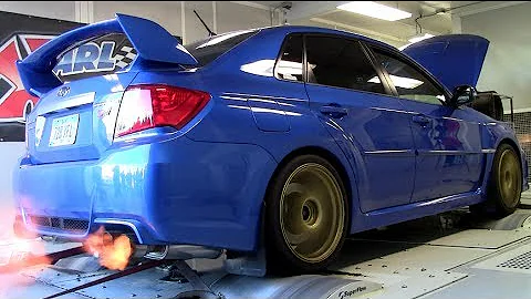 2011 STi dyno - 512 WHP / 430 WTQ - E85, Dom 3.5 XTR - Boosted Performance Tuning