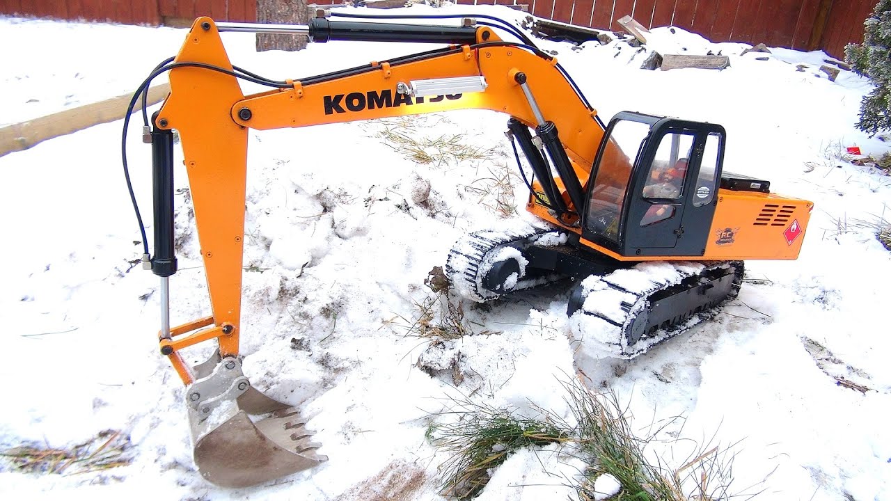 RC ADVENTURES - 1/12th Scale 4200XL Earth Digger -22c, too