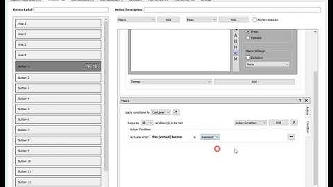 Macro on press & release