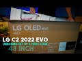 LG C2 OLED EVO TV | Unboxing Set Up and First Look 2022