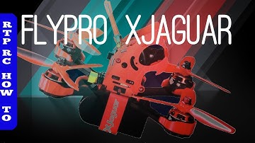 FlyPro XJaguar Racing Drone - How to Setup Program MW OSD for Battery Voltage and other features