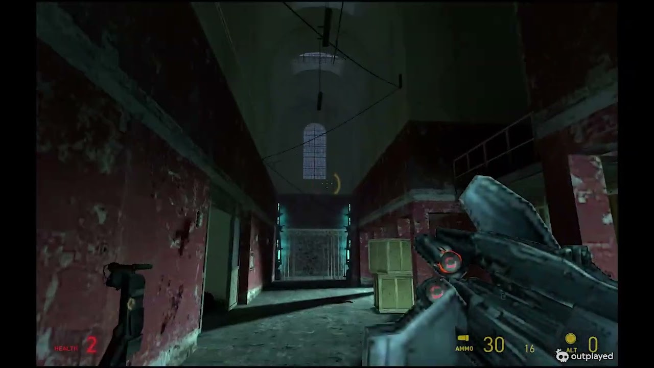 Mad Hen Plays HL2 - HOLD THE LINE