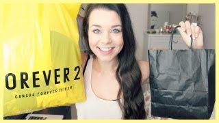 Huge Fall Clothing Haul! Forever 21, Brandy Melville, Nordstrom \& more!