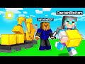 Stealing EVERYTHING From My Friends In Minecraft Gold Rush (OP ARMOR)