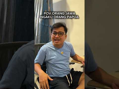Gimana sa pu punya logat. Papua banget toh ? Next ngaku orang mana lai nih ??