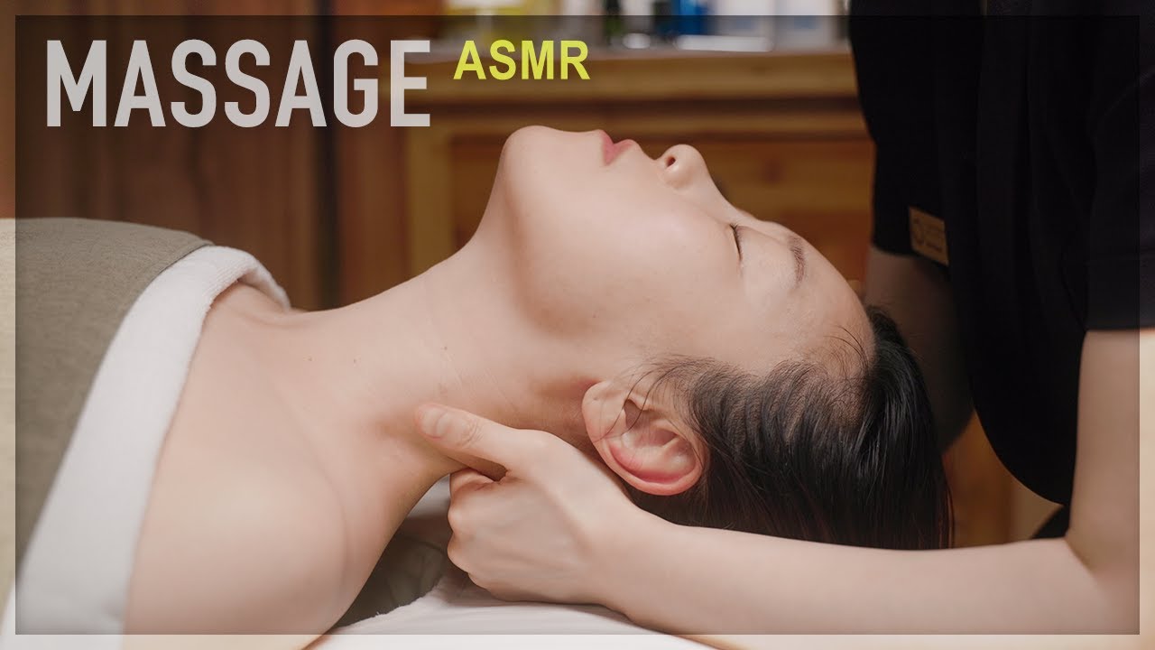 ASMR 😪 Крутой уход за кожей и массаж всего тела ☁️ Освежающий сон