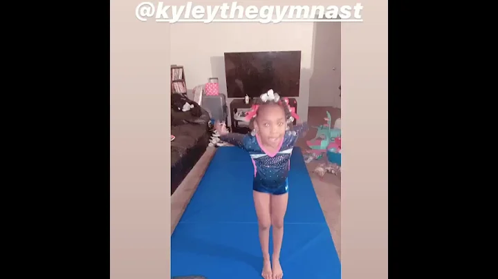 Shes five years old now started gymnastics at 1 1/...