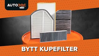 Hvordan bytte Klimafilter - online gratis video