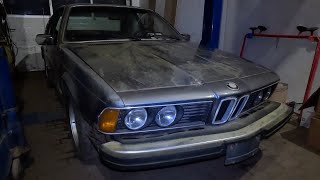 BMW e24  633 CSI ( Początek renowacji.  Rozbiórka przygotowanie do blacharza) cz.1 