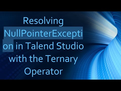 Resolving NullPointerException in