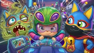 MAGIC WORLD RACE 💥 Can the wizards defeat the ZOMBIES? Little witch Tatti and Misifu