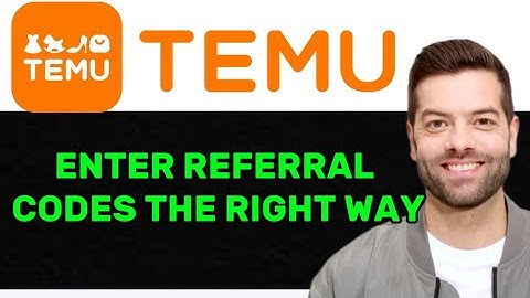 NEW! HOW TO ENTER REFERRAL CODES THE RIGHT WAY ON TEMU 2025! (FULL GUIDE)