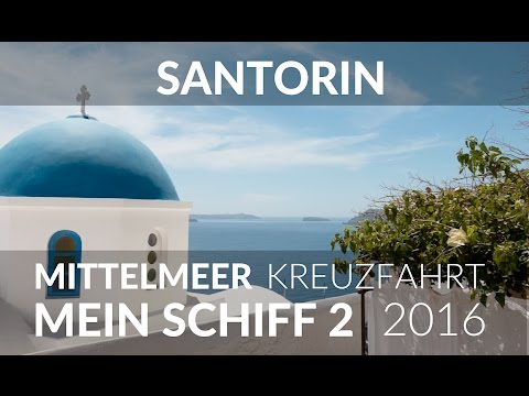 Mein Schiff 2 Kreuzfahrt Wandern Auf Santorin