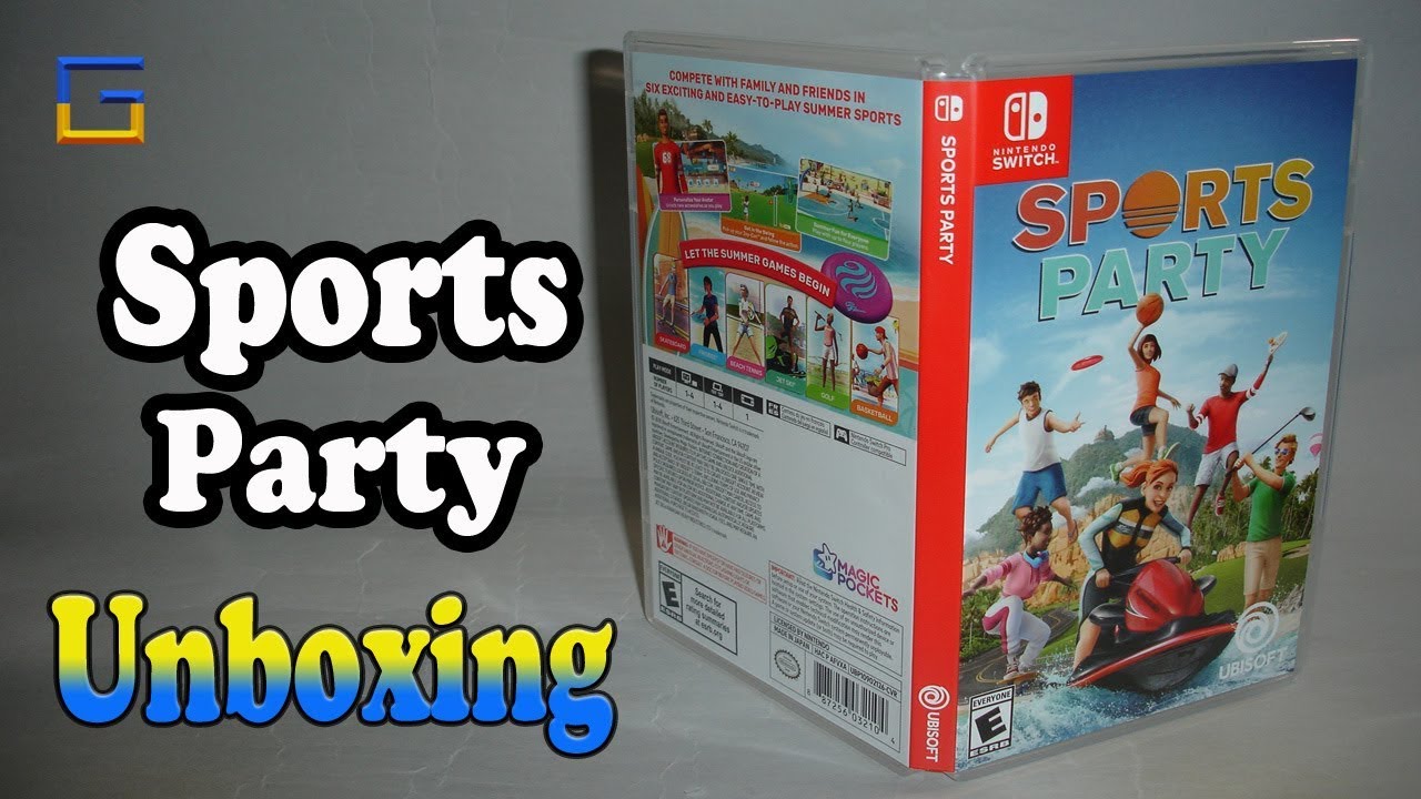 Sports Party Switch Unboxing & Overview YouTube