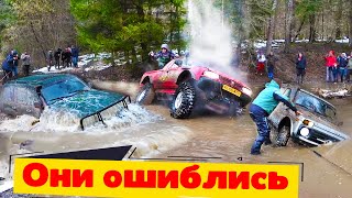 БОГАТЫЕ ТОЖЕ ТОНУТ! Land Cruiser, Pajero, Range Rover, УАЗ Патриот, Хантер, Нива на бездорожье.