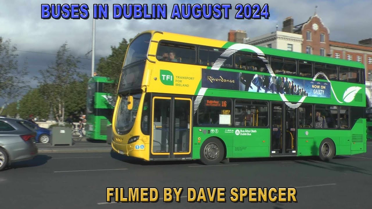 DUBLIN BUSES AUGUST 2024