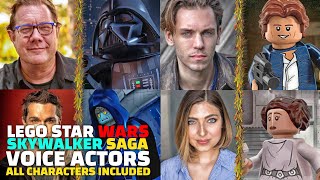 LEGO STAR WARS THE SKYWALKER SAGE CHARACTERS & VOICE ACTORS 2022 ( Over 50 Character All Characters)