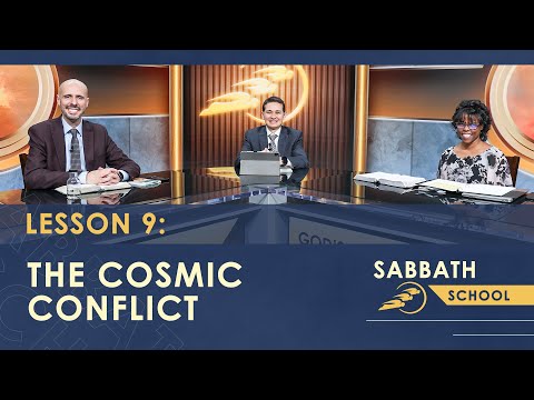 Lesson 9: The Cosmic Conflict  || SUMtv Sabbath School (Quarter 1)