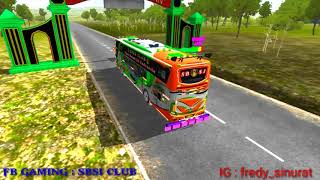 TES LIVERY TERBARU SBSI CLUB//EDISI DANAU TOBA