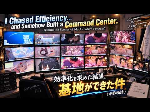 I Chased Efficiency... and Somehow Built a Command Center.(Behind the Scenes of My Creative Process)