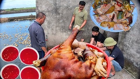 Mùi Khói Bếp I Cỗ Giỗ Bà Cả Thèm Của Nông Dân