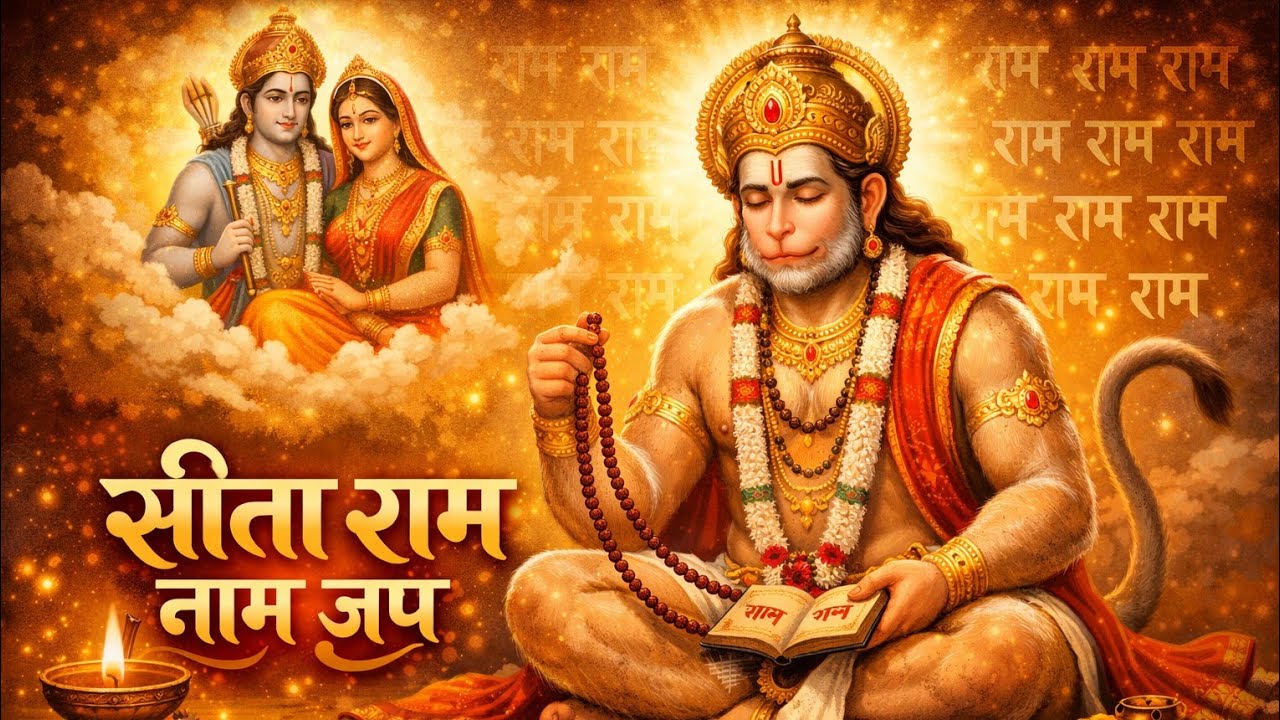 🌸 सीता राम नाम जप || Sita Ram Naam Jaap || मन की शांति के लिए || Positive Energy 🌸🙏