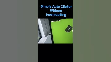 How to make a Auto-Clicker without using software