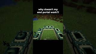 Minecraft End Portal Moment