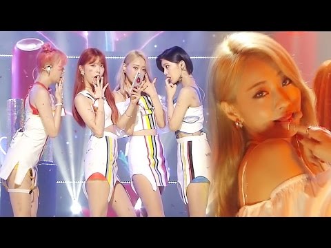 《UNIT DEBUT》 9MUSES A (나인뮤지스A) - Lip 2 Lip (입술에 입술) @인기가요 Inkigayo 20160807