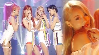 'UNIT DEBUT' 9MUSES A (Nine Musings A) - Lip 2 Lip (Lips on Lips) @ Popular Inkigayo 20160807
