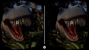 Dinosaurs view master Cardboard Virtual Reality 3D Gameplay 1080p