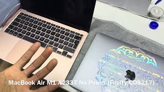 MacBook Air M1 A2337 No Power Repairs ( Faulty CD3217)