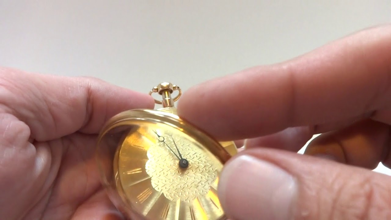 Antique musical sonnerie repeater pocket watch