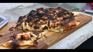 First EVER Focaccia in my DIY Pizza Oven - Recipe, Make, Bake - Looked Terrible, Tasted GREAT !