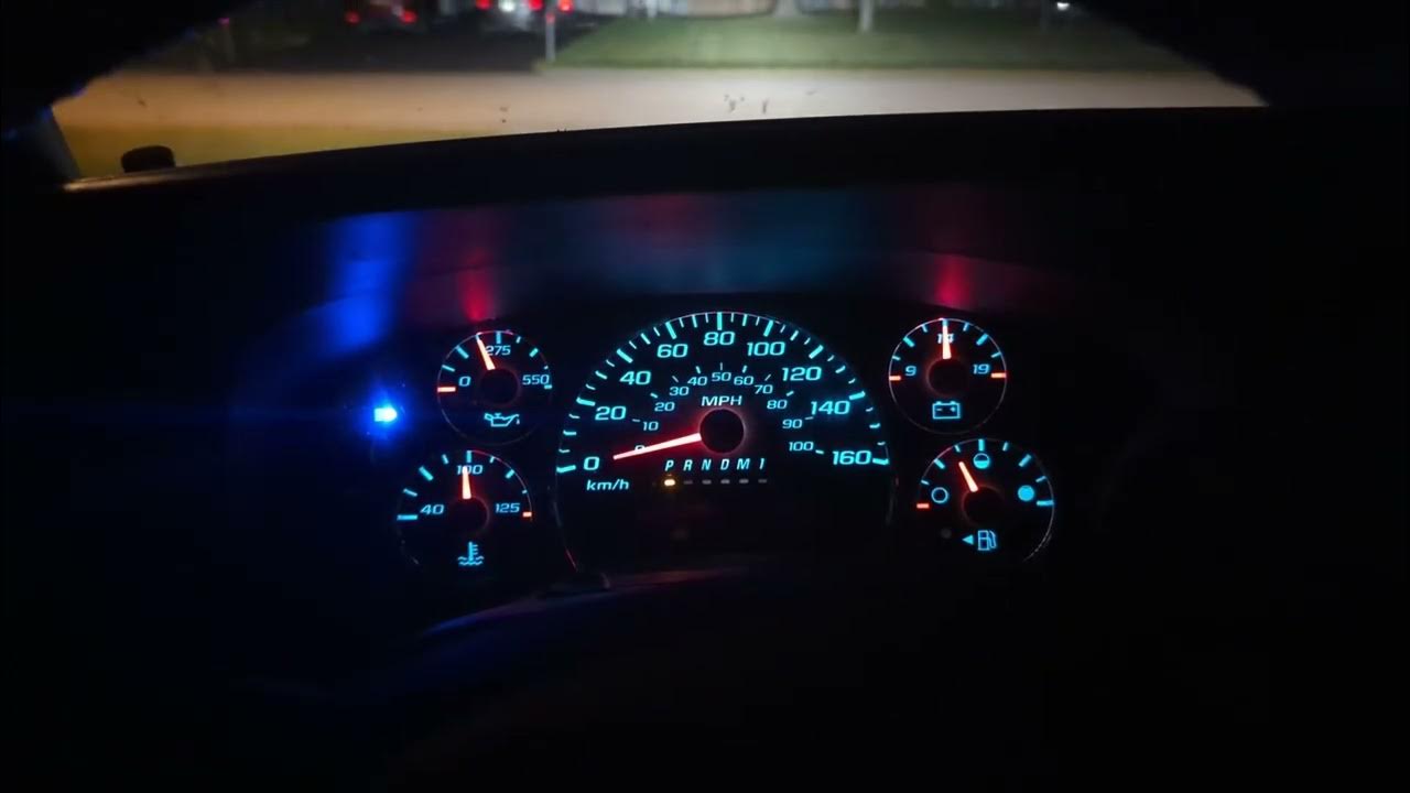 What does the blue light mean when you're driving at night our daytime On your dashboard. YouTube