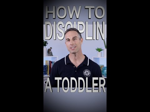 To discipline a toddler try Reinforcing good behavior | Dad University #shorts - YouTube